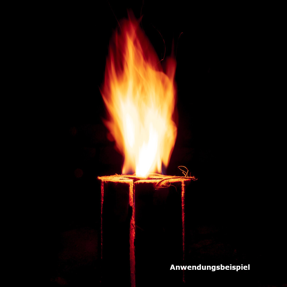 Schwedenfeuer 17x21 cm Brenndauer 2 Stunden image number 2