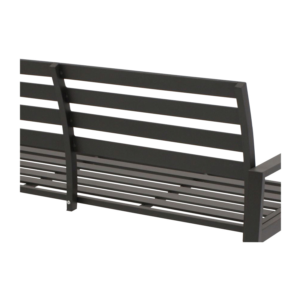 Gartenbank Atlanta 2-Sitzer, Aluminium, Dunkelgrau image number 3