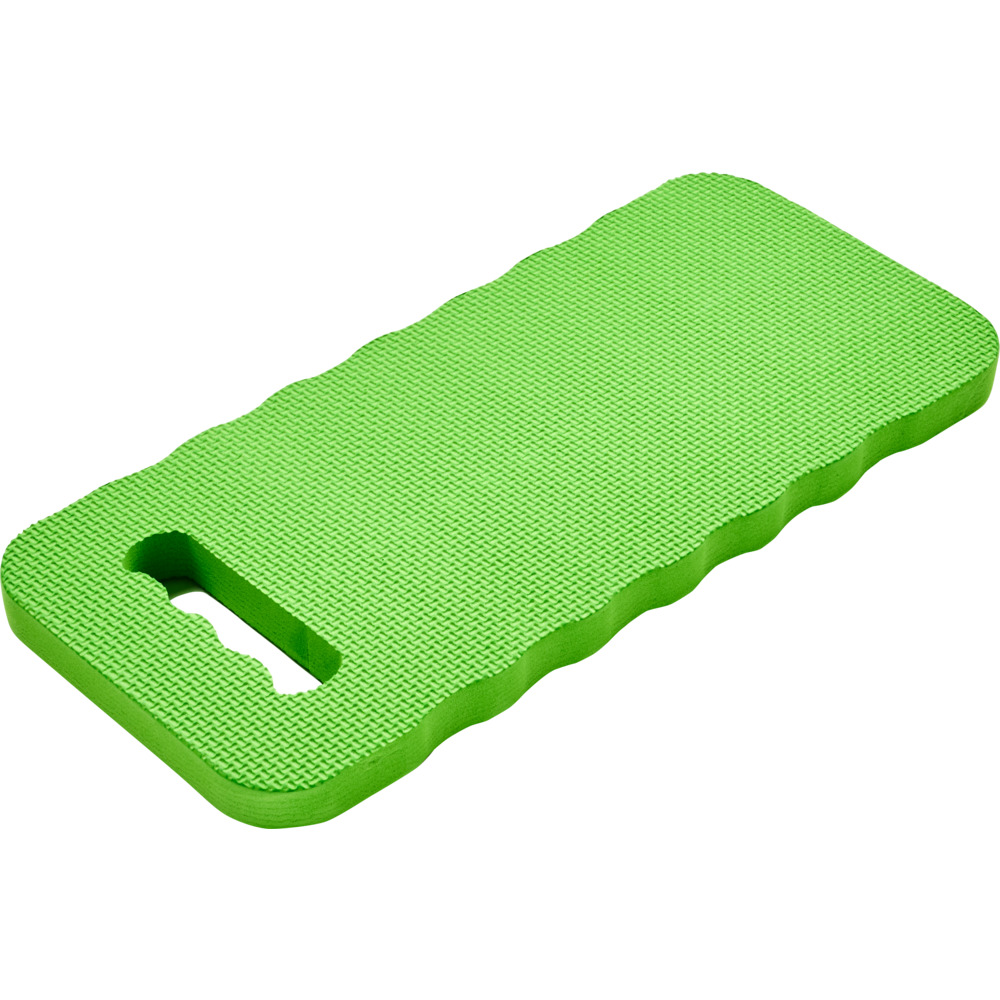 Kniekissen 40 x 18 x 2 cm aus Schaumstoff in gr&uuml;n