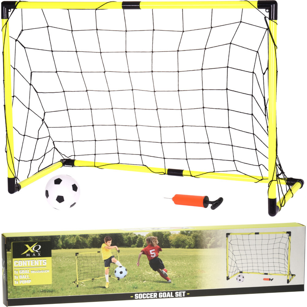 Fu&szlig;balltor-Set 3-teilig mit Fu&szlig;ball und Pumpe - B-Ware image number 1