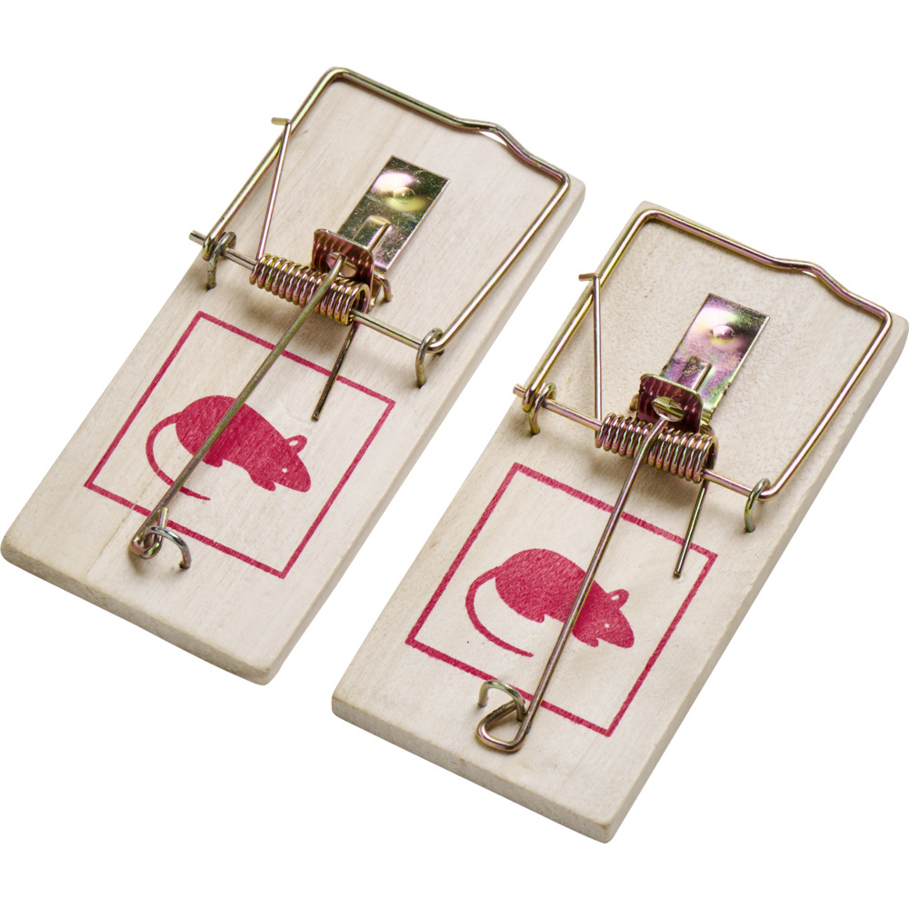 Mausefalle 2 St. Falle Schlagfalle