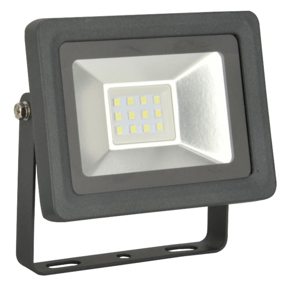 UNITEC&reg; LED Strahler 850 Lumen Anthrazit Erdspie&szlig;
