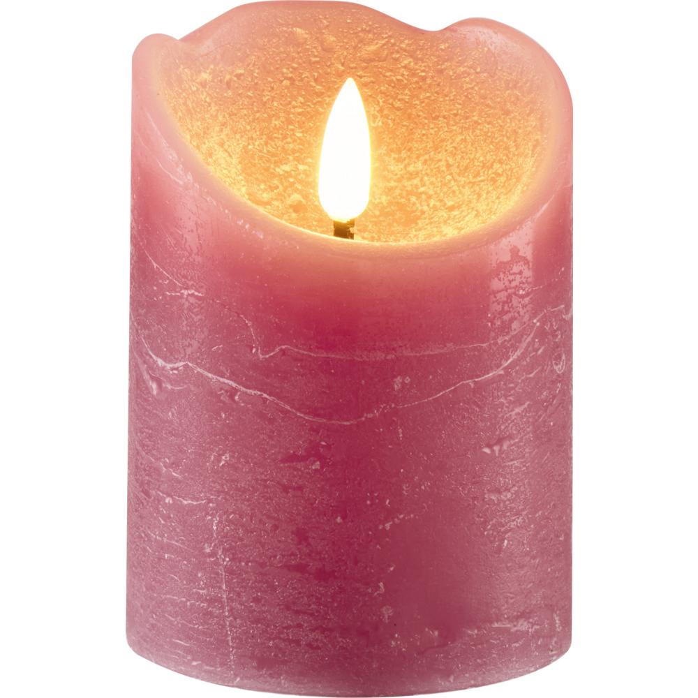 LED-Echtwachskerze Rustic &Oslash; 7,5 x 10 cm mit Timer image number 7