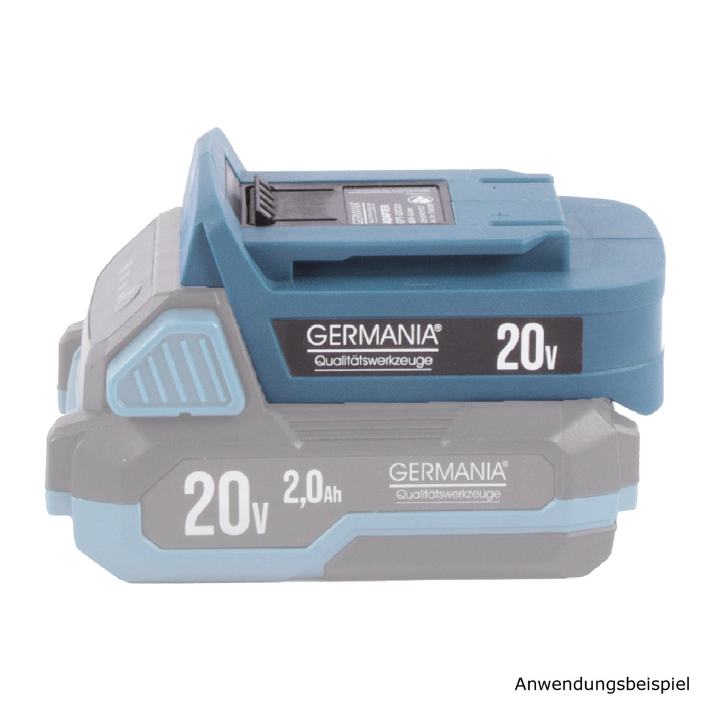 GERMANIA&reg; Akku-Plattform 2.0 Adapter 20V Generation 2.0 image number 9