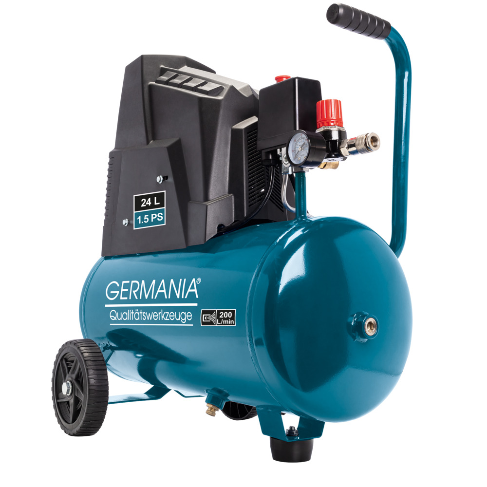 GERMANIA&reg; Kompressor Typ 190/08/24, &ouml;lfrei, 24 Liter, 8 bar image number 1