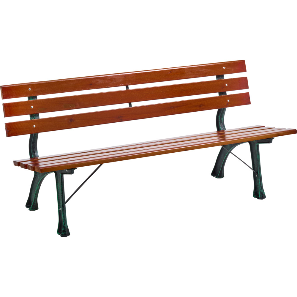 Parkbank 3-Sitzer aus Tannenholz