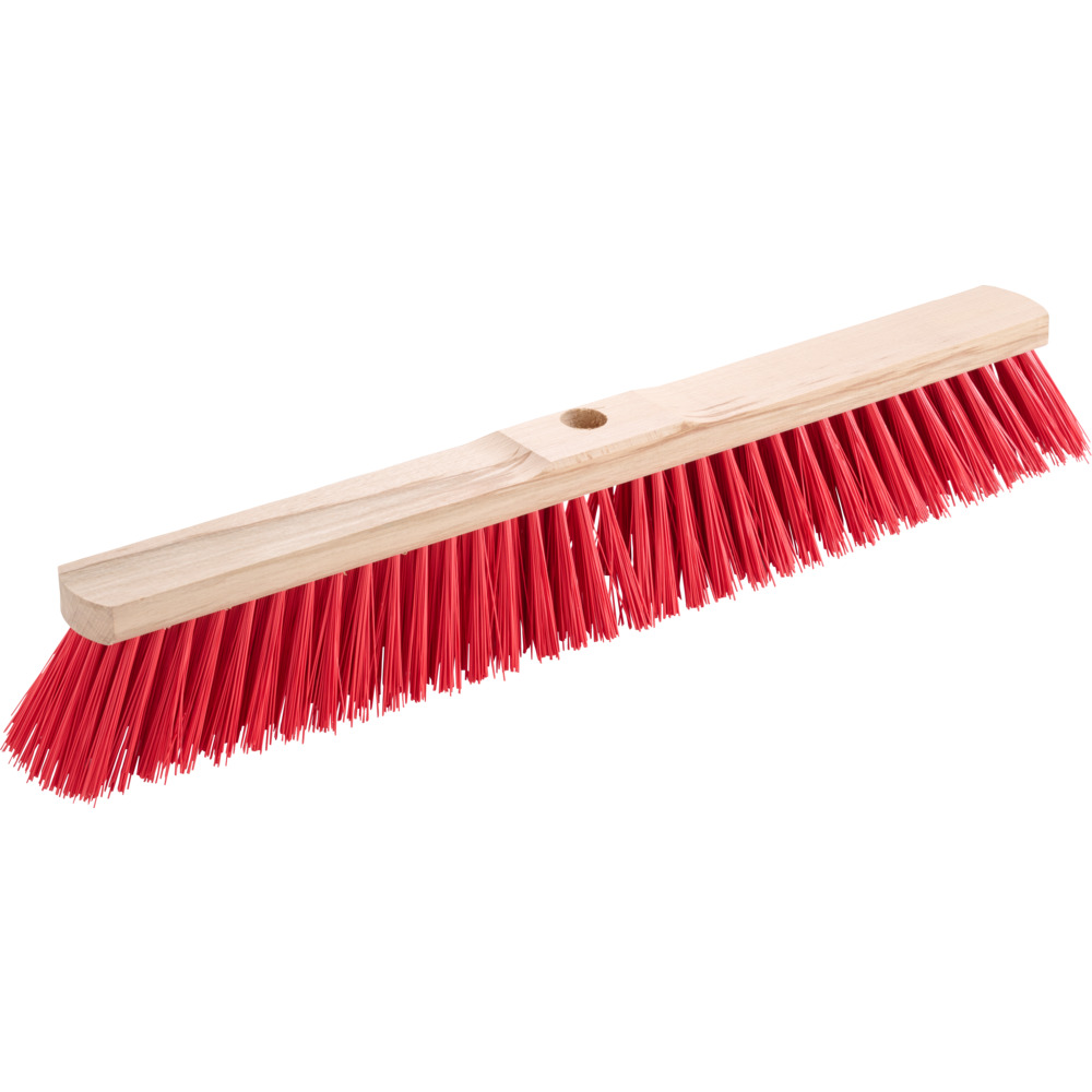 Saal- & Stra&szlig;enbesen 60 cm, Elaston rot, 1-Loch