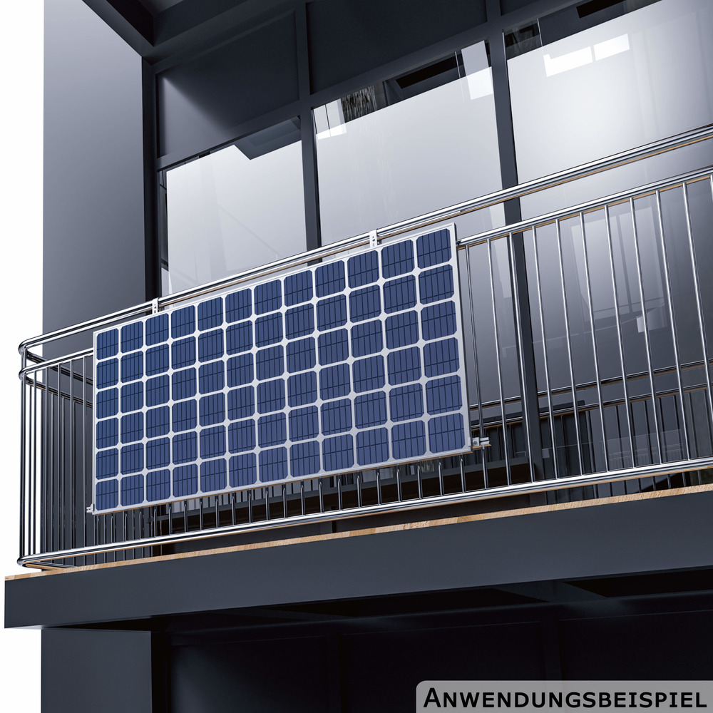 Balkon-Halterung 15-30&deg; f&uuml;r Solarmodule image number 6