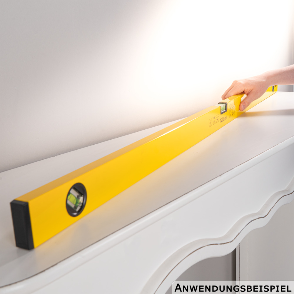 GERMANIA&reg; Wasserwaage gelb 120 cm Aluminium image number 4