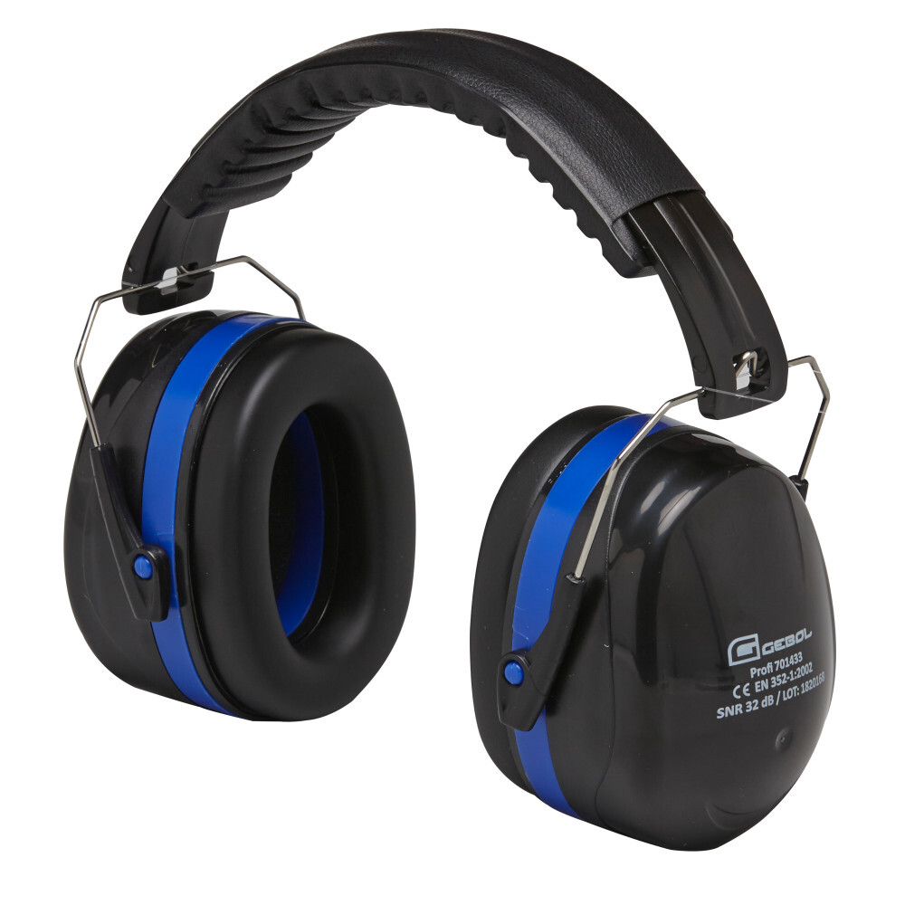 Kapselgeh&ouml;rschutz Profi mit ABS-Geh&ouml;rkapseln in schwarz-blau
