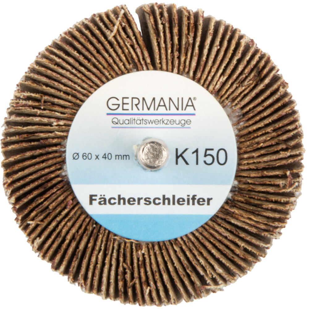 GERMANIA&reg; F&auml;cherschleifer &Oslash; 60 x 40 mm K150 image number 2