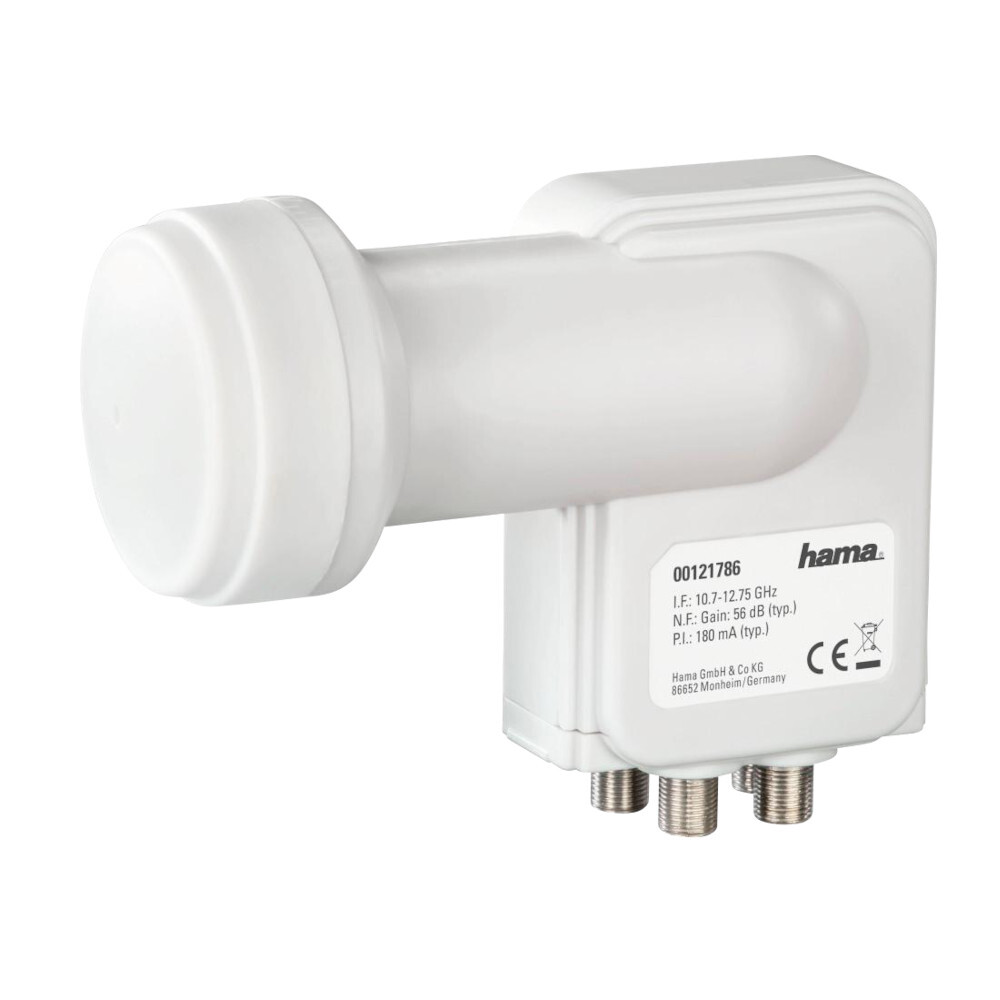 hama&reg; Universal-Quad-LNB 4 Ausg&auml;nge