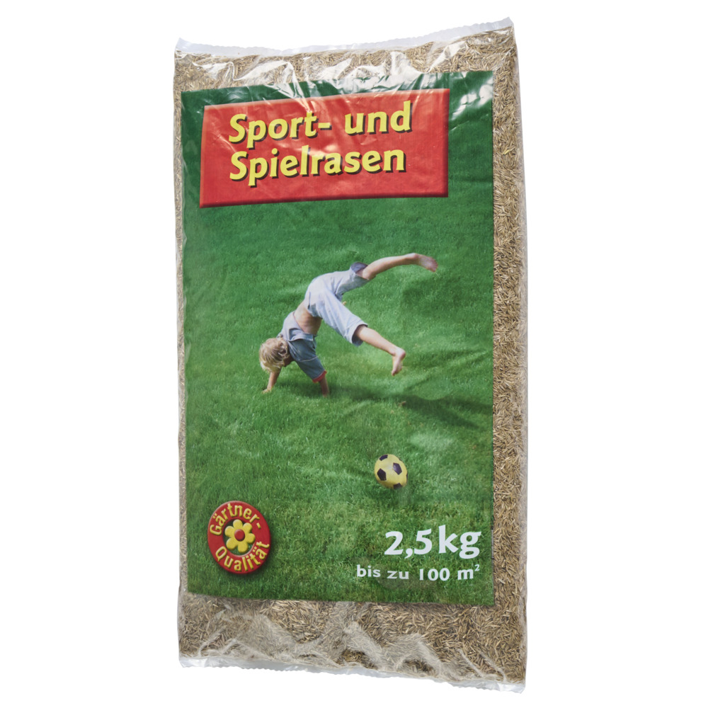 Grassamen Sportrasen 2,5 kg f&uuml;r 100 m&sup2; image number 1
