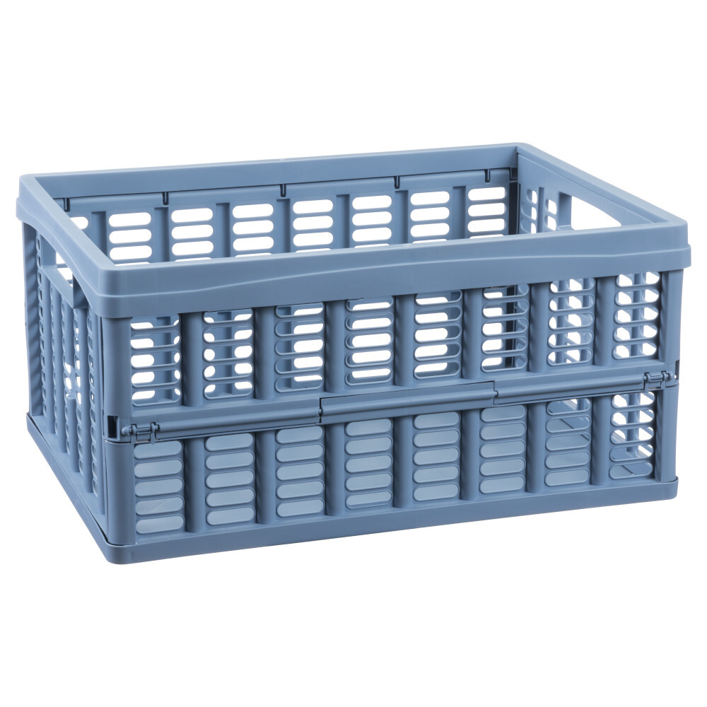 Klappbox schwarz aus recyceltem Kunststoff image number 1