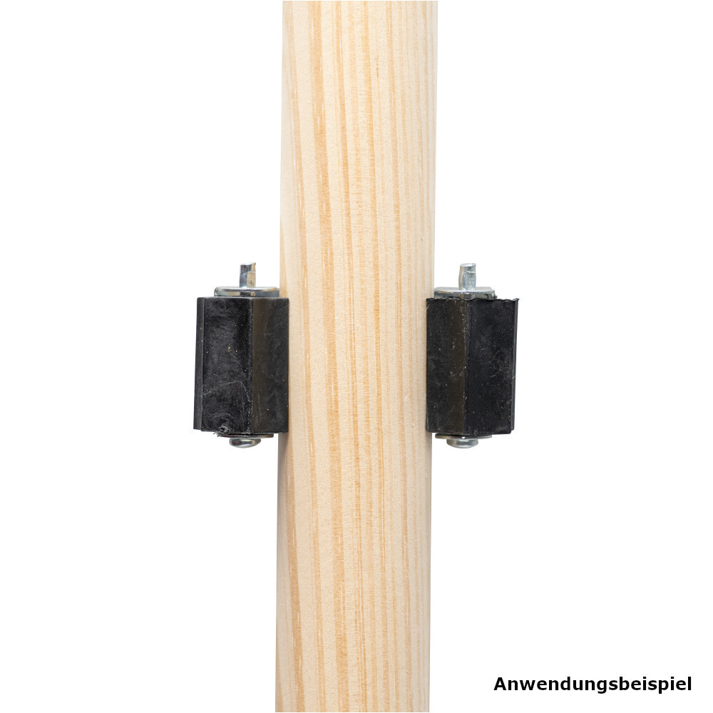 Ger&auml;tehalter-Set 4 St&uuml;ck aus verzinktem Blech image number 3