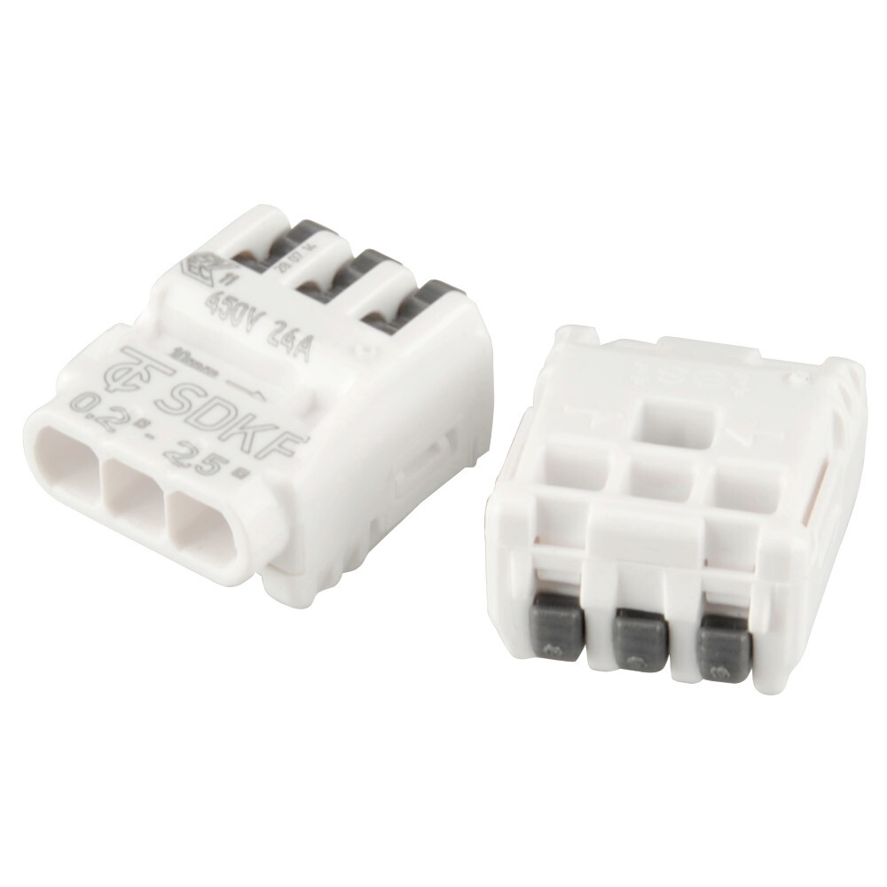 SDK-Abzweigverbinder Set 6-teilig, 3-polig, 0,2-0,25 mm&sup2; image number 1