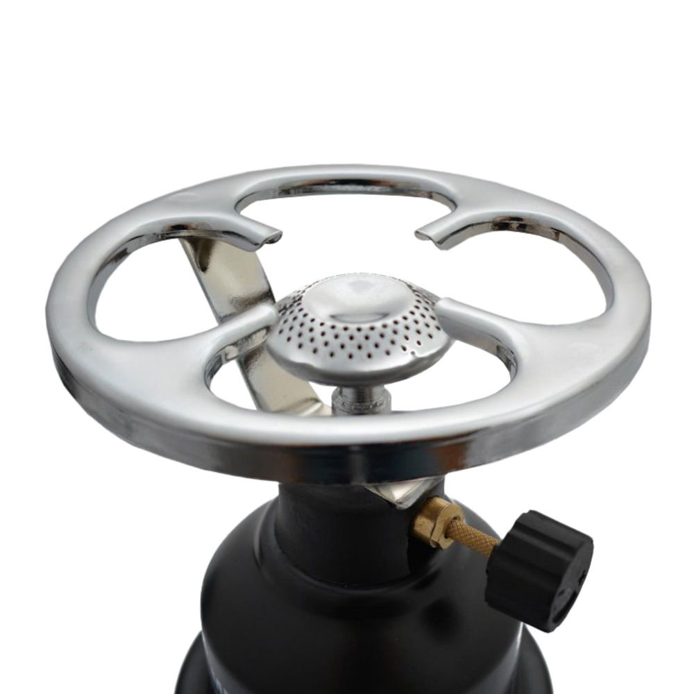 Campingkocher 18,6 x 12,2 cm aus Metall in f&uuml;r 190 g Butangaskartuschen image number 1