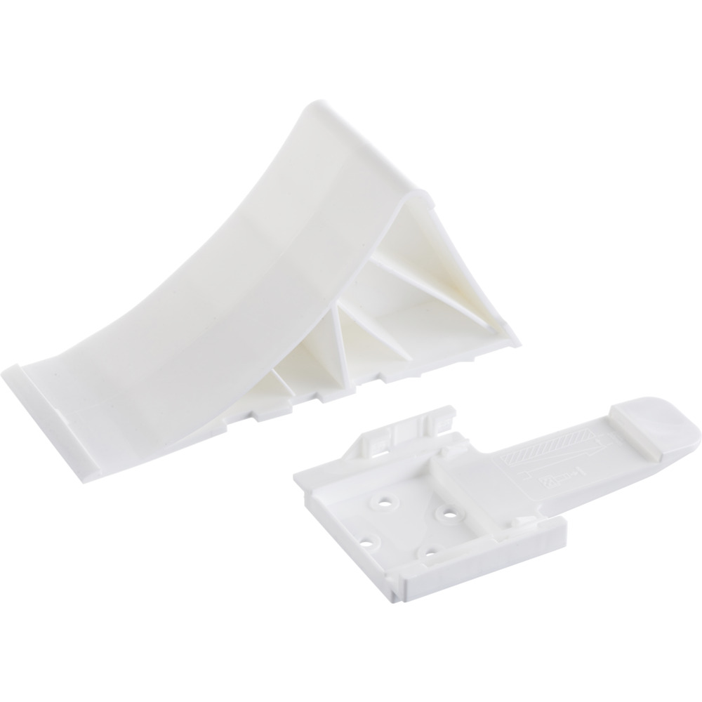 Unterlegkeil mit Klipphalter aus Kunststoff