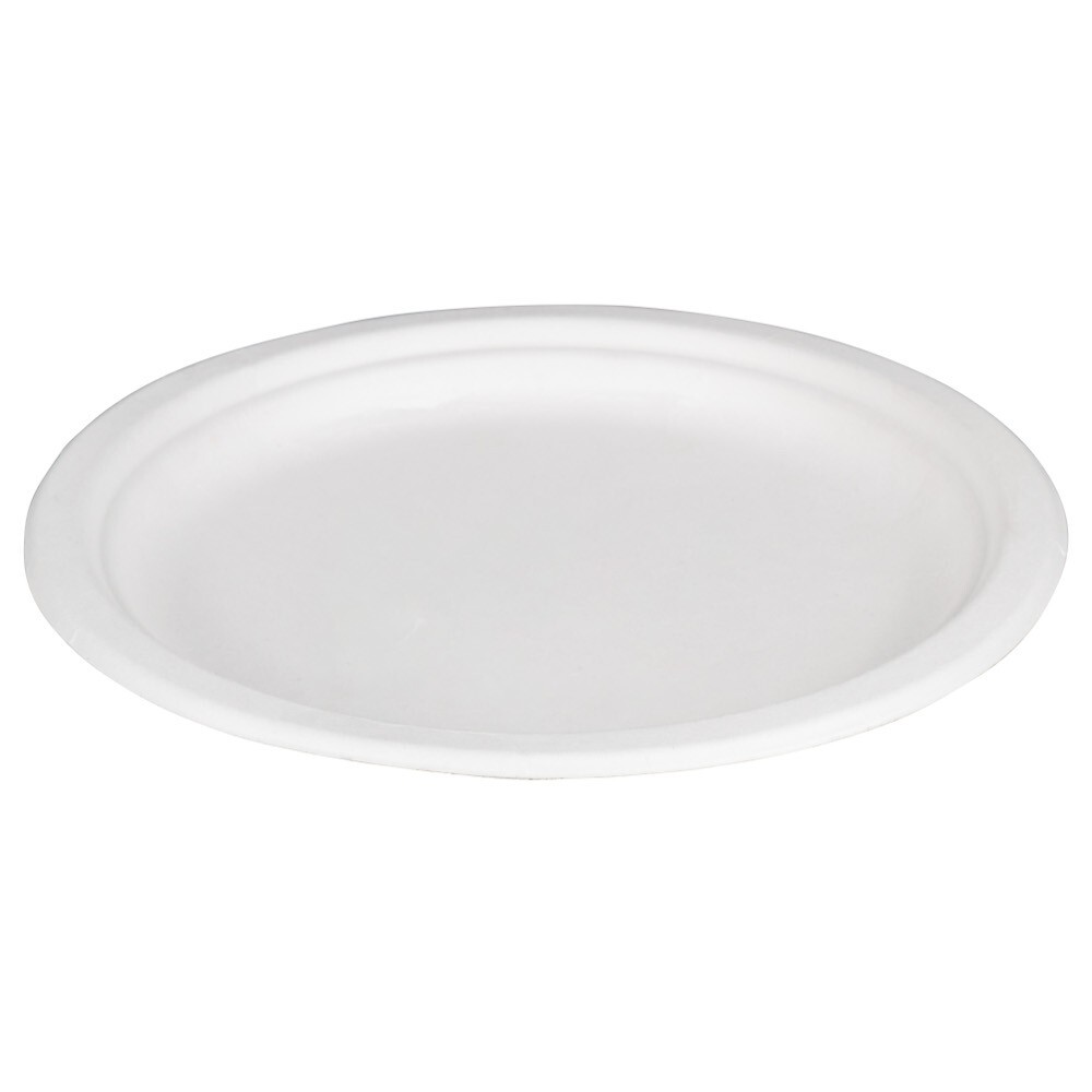 Teller "be green" &Oslash; 23 cm wei&szlig; 10 St&uuml;ck