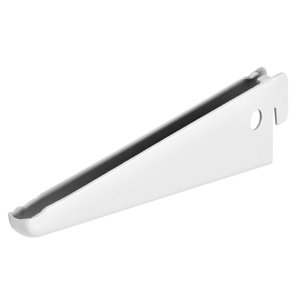 Regalbodentr&auml;ger 220 mm 2-reihig aus pulverbeschichtetem Stahl in wei&szlig;