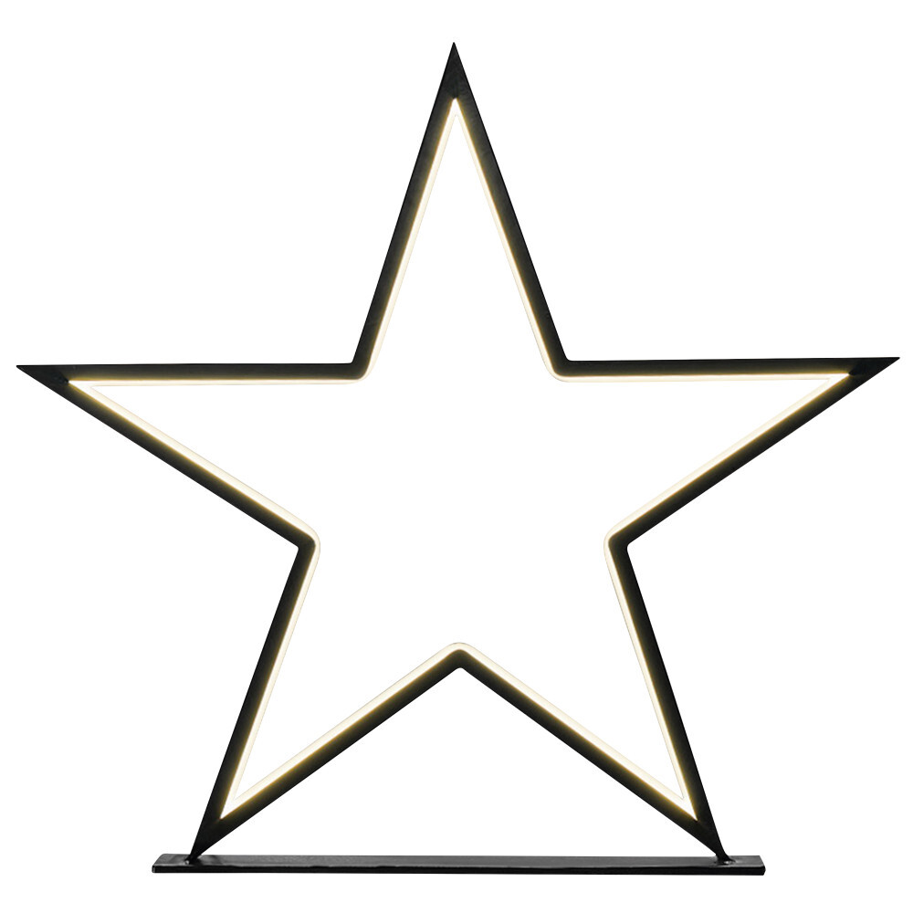 Standdeko LED-Stern 47,5 cm stehend mit 210 LEDs