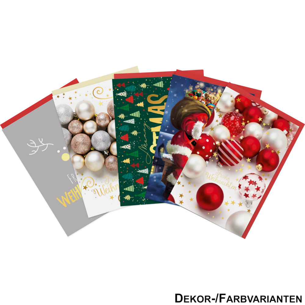 Gru&szlig;karte Weihnachten-/Neujahr - Designauswahl