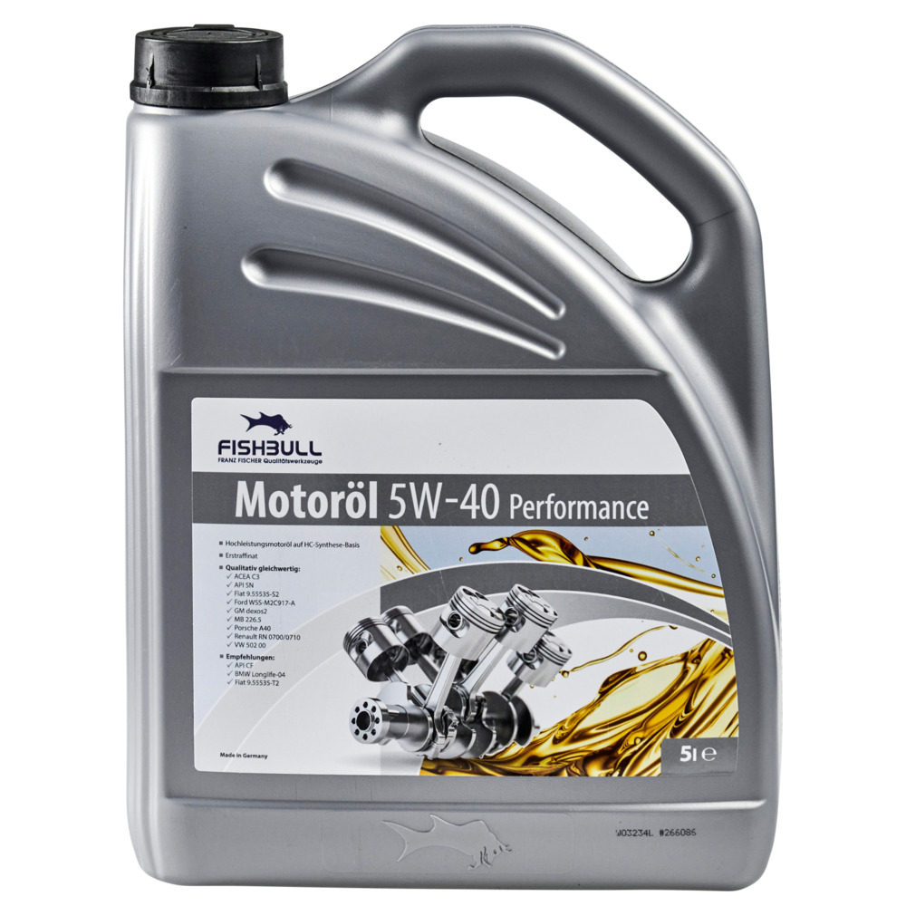 FISHBULL Motoren&ouml;l 5W-40 Performance 5 Liter