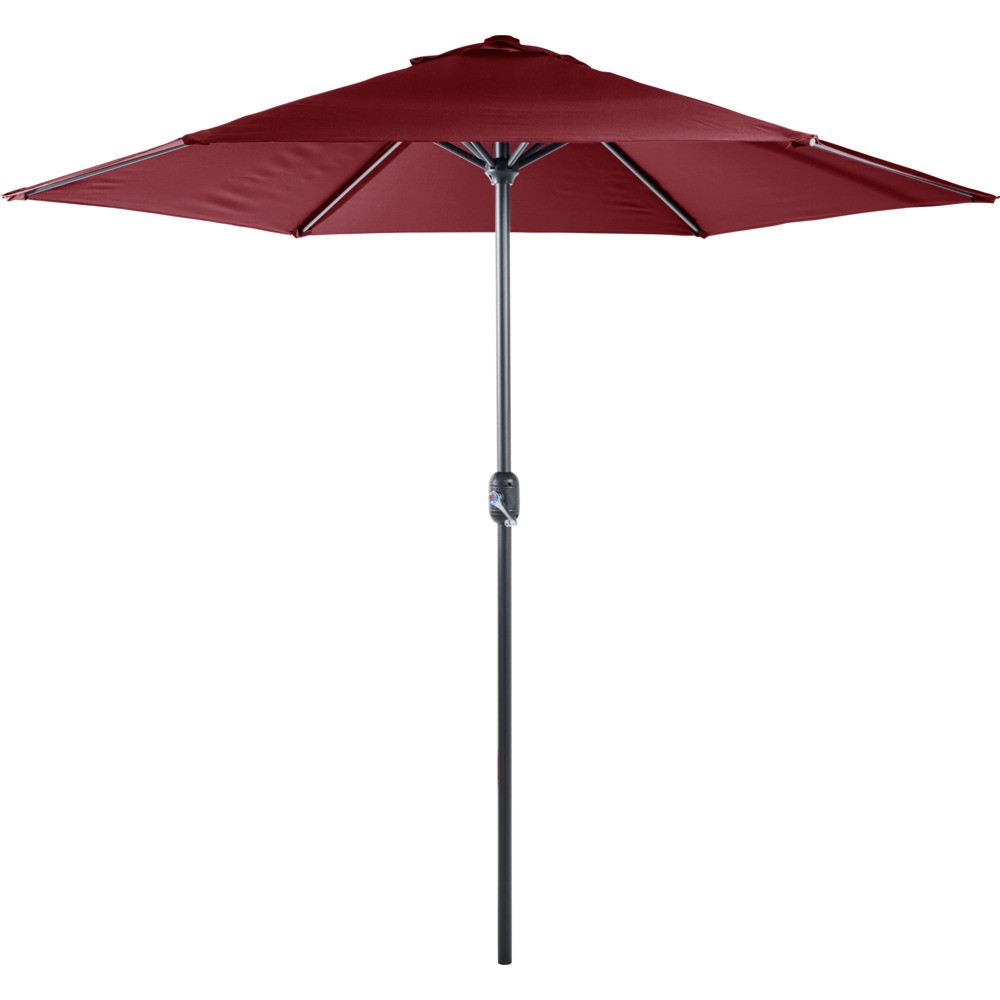 Sonnenschirm &Oslash; 250 cm in bordeaux