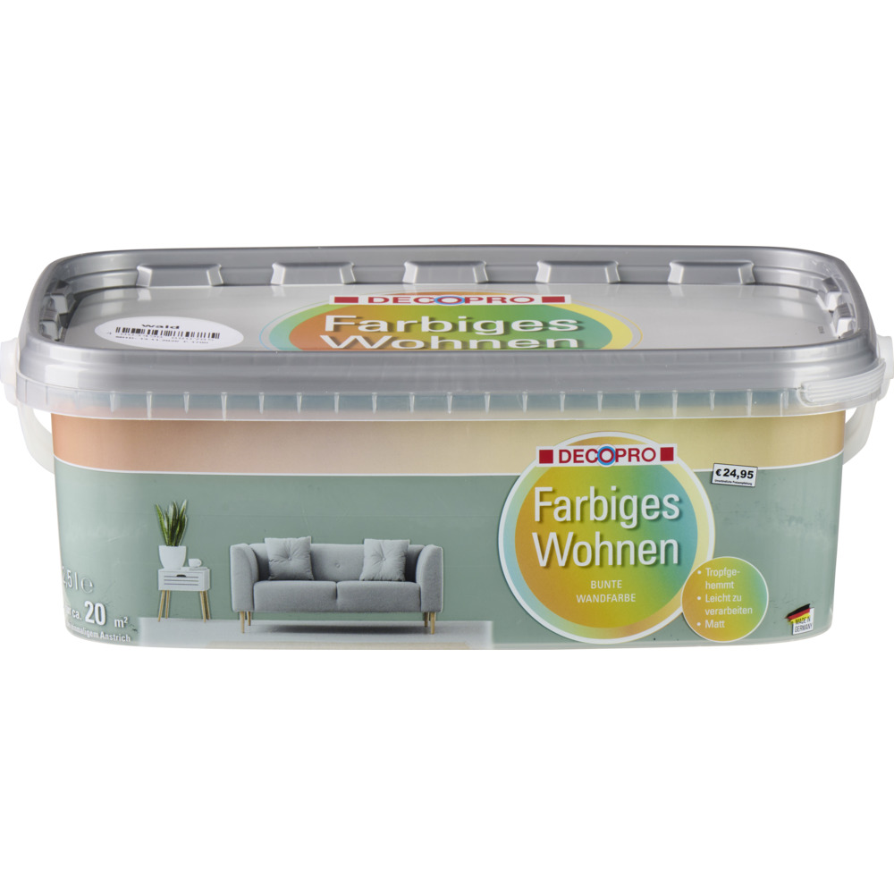 DECOPRO Farbiges Wohnen Wald 2,5 L image number 3