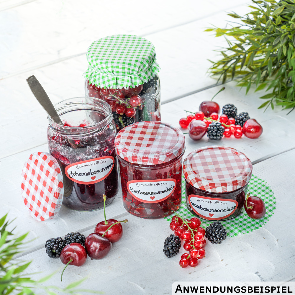 Einmach-Etiketten 30 St&uuml;ck 30 x 60 mm selbstklebend image number 8