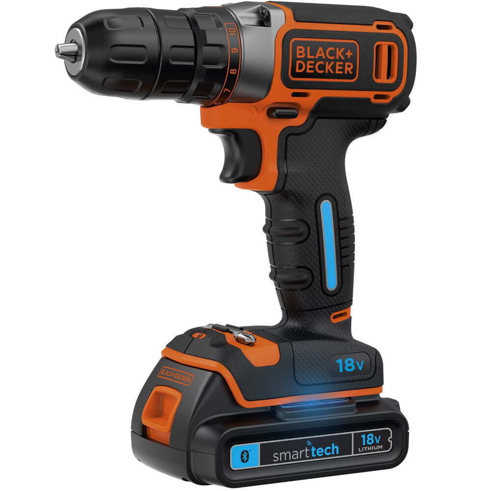 Black & Decker Akku Bohrschrauber-Set BDCDC18KST-QW
