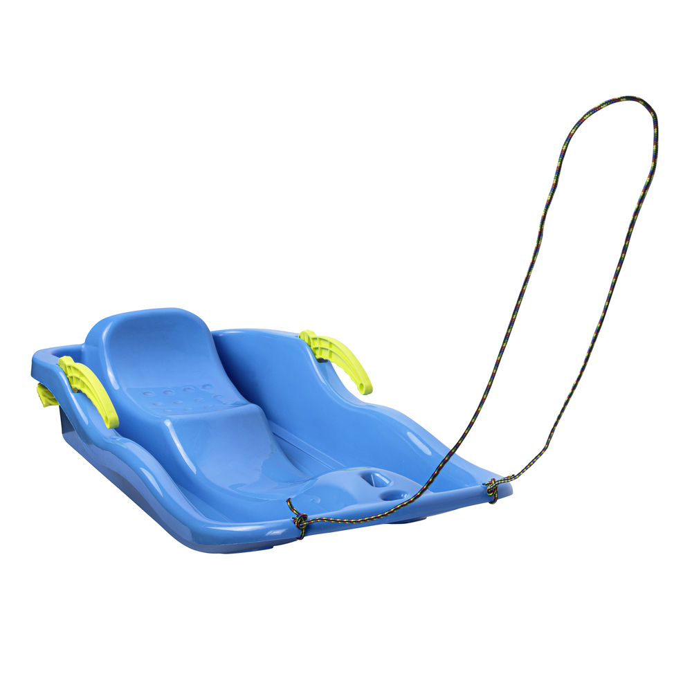 Schlitten RACE mit 2 Handbremsen blau, 87 x 40 cm