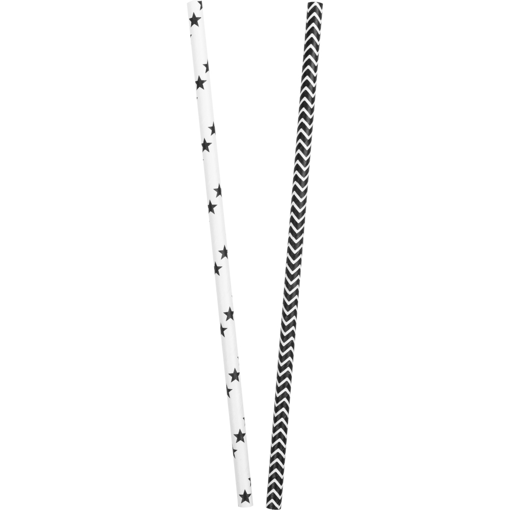 Papier-Trinkhalme "be green", 30 St&uuml;ck, gerade, &Oslash; 6 mm x 20 cm image number 3