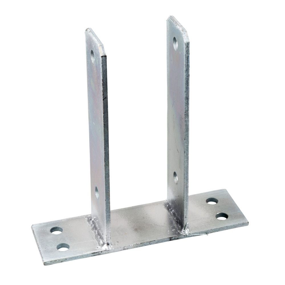 U-Pfostentr&auml;ger 81 x 50 mm zum Aufd&uuml;beln