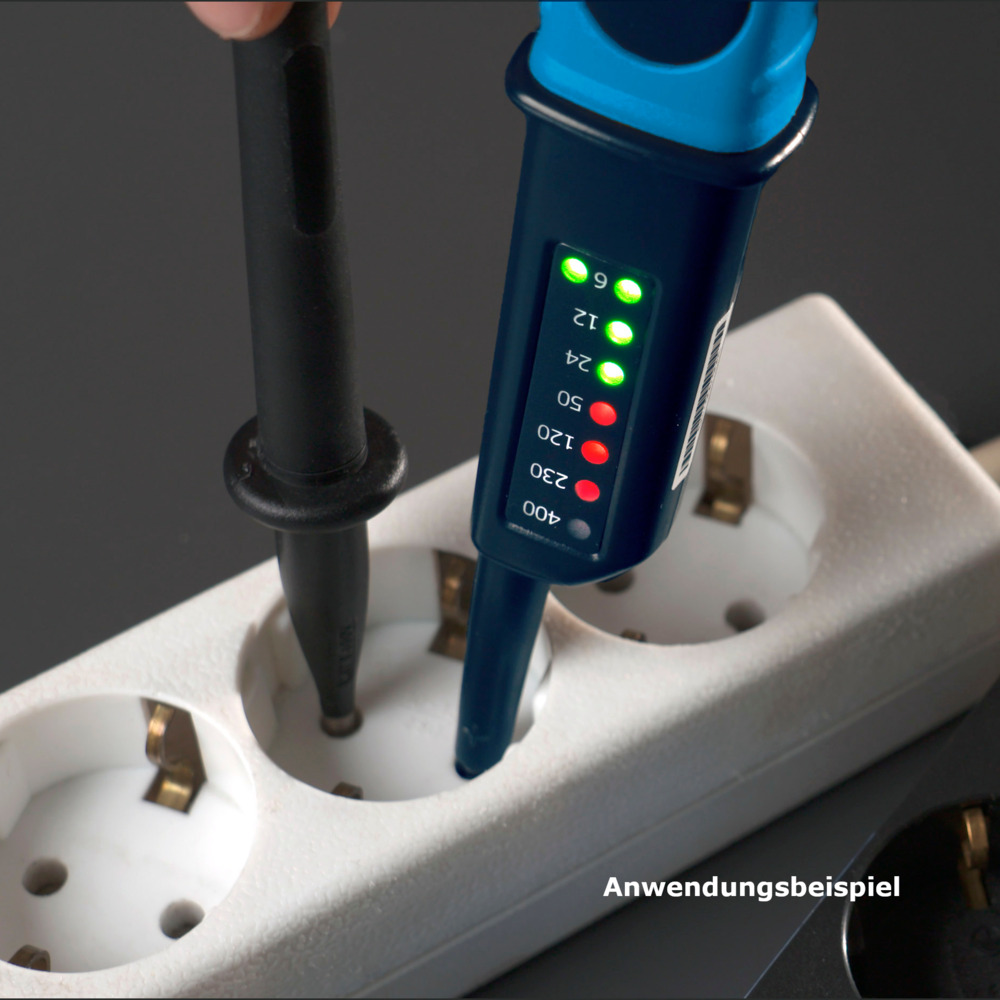 Spannungspr&uuml;fer 2-polig 6-400 V image number 3