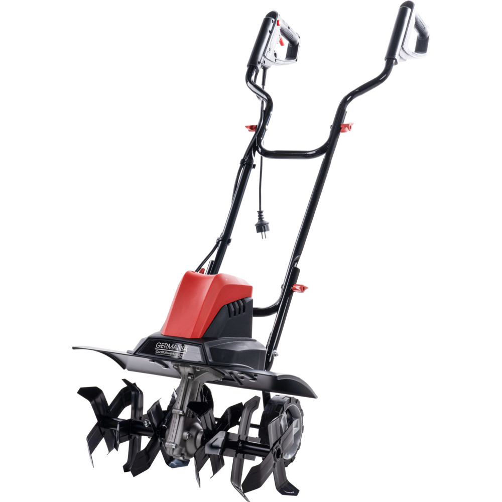 GERMANIA&reg; Motorhacke 1500 W klappbar mit 24 Messern