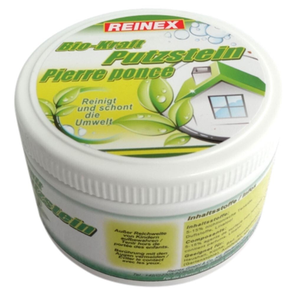 Reinex Bio-Kraft Putzstein 400 g mit Schwamm