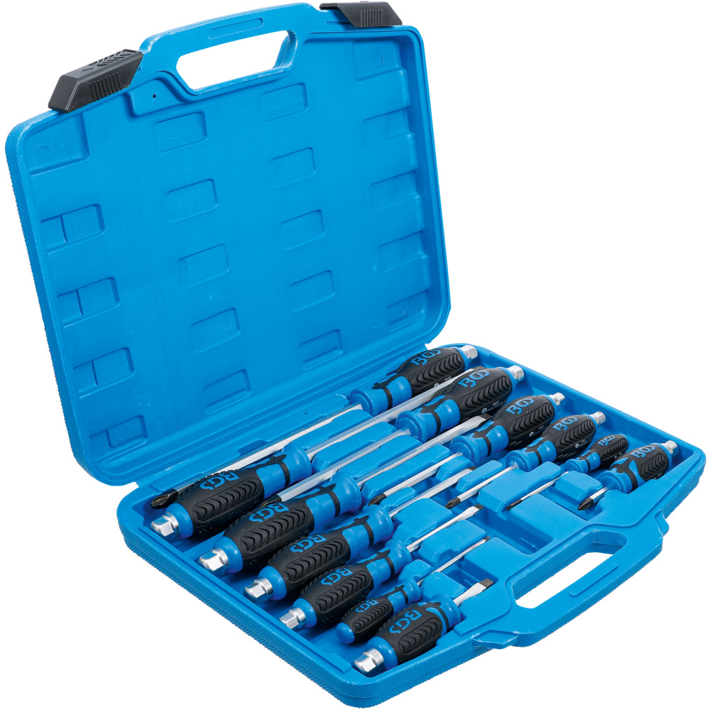 Schraubendreher-Satz 12-teilig Kreuzschlitz, Schlitz image number 1