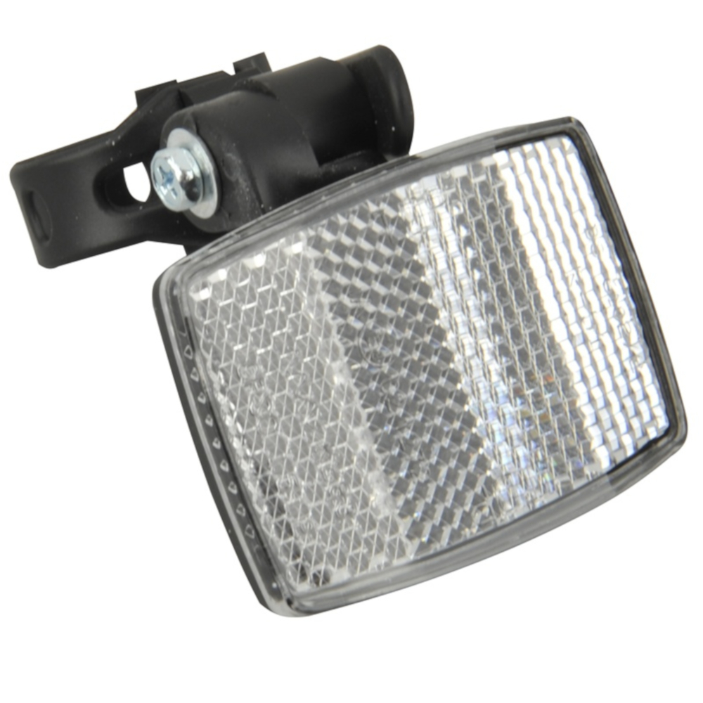 FISCHER Fahrrad Front-Reflektor mit Halterung