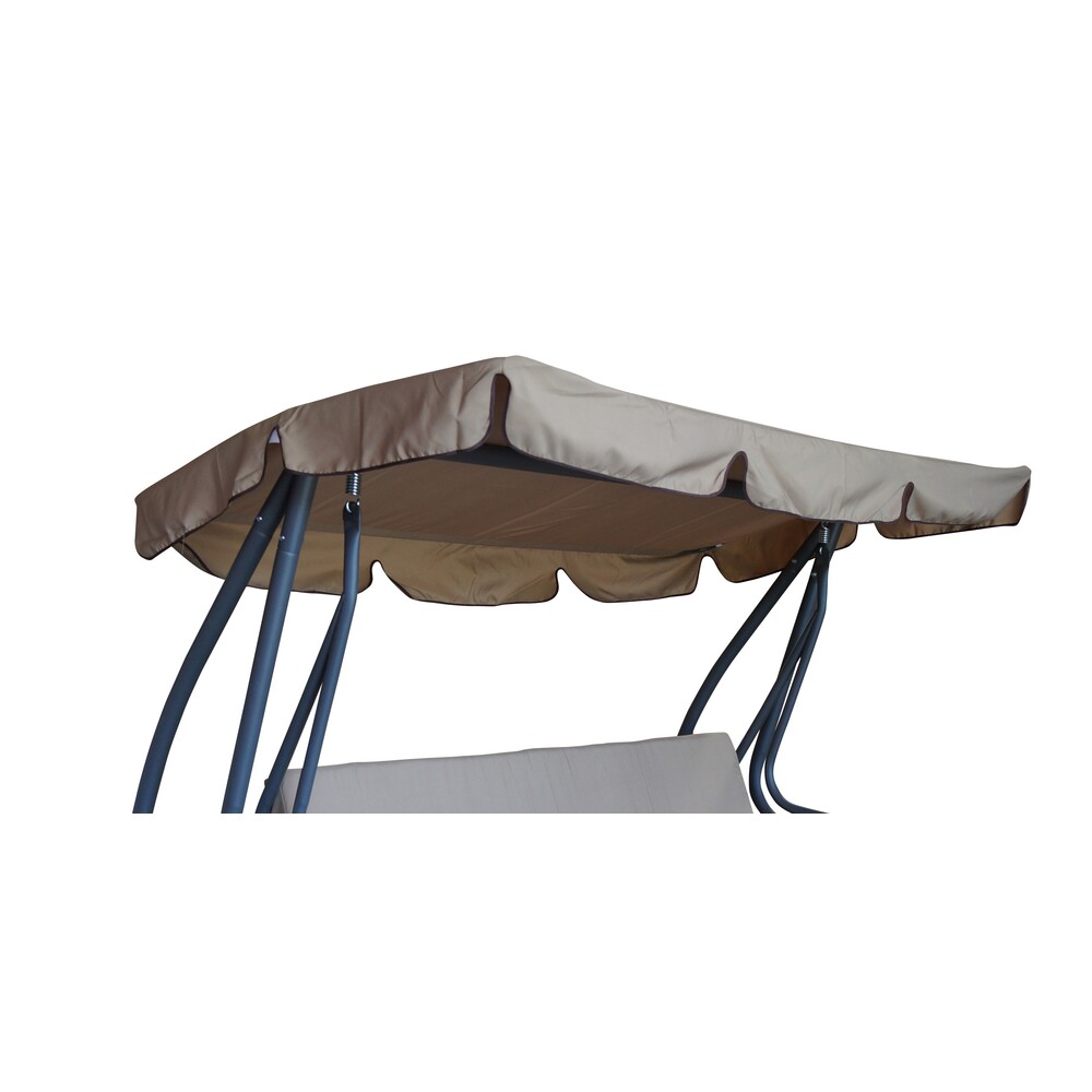 Dachplane Hollywoodschaukel 228 x 120 cm creme