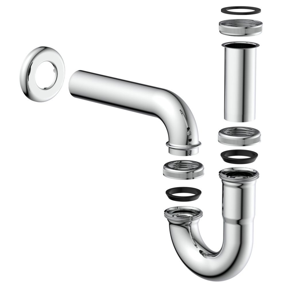 Waschtisch R&ouml;hrensiphon 1 1/4 Zoll x 32mm image number 1