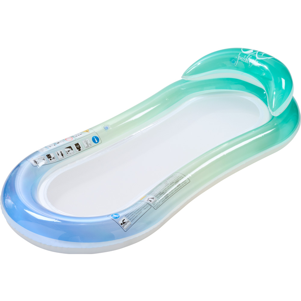 Luftmatratze "Lounge" aufblasbar mit Netz und Farbverlauf image number 1