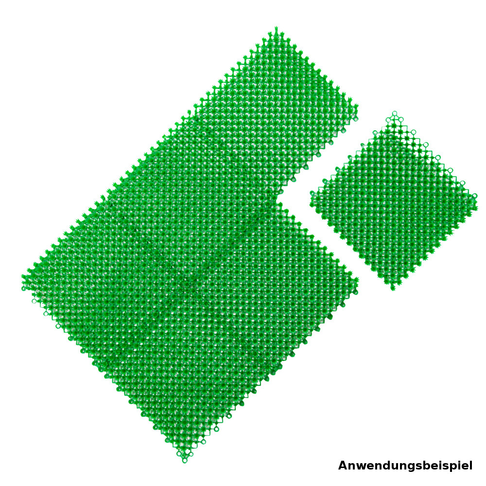 Fu&szlig;matte Greenhill Noppen 60 x 40 cm, Kassetten erweiterbar image number 2