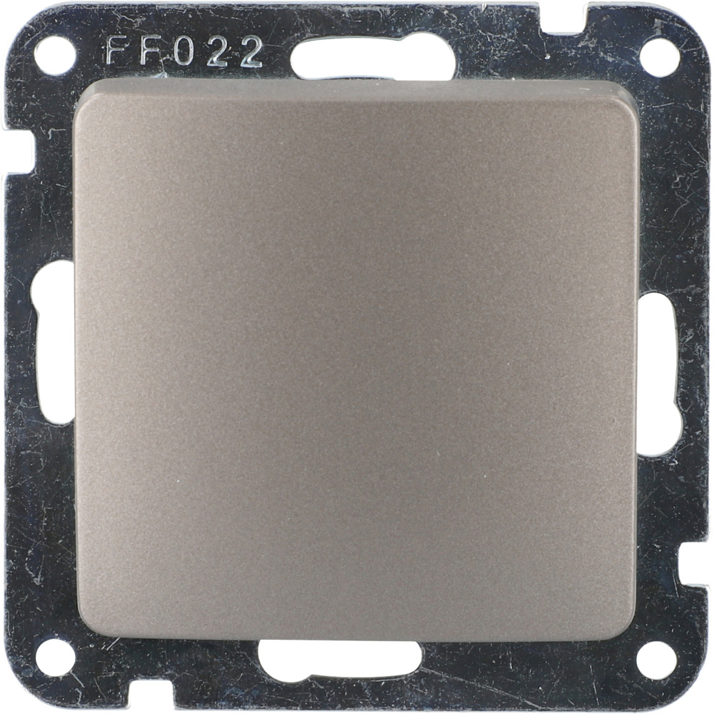 Ein/Aus Wechselschalter Monaco Serie Farbe Platin