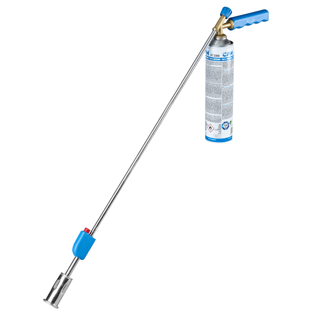 CFH Unkrautbrenner PZ4000 Bio-G&auml;rtner Gasbrenner mit Piezo Z&uuml;ndung