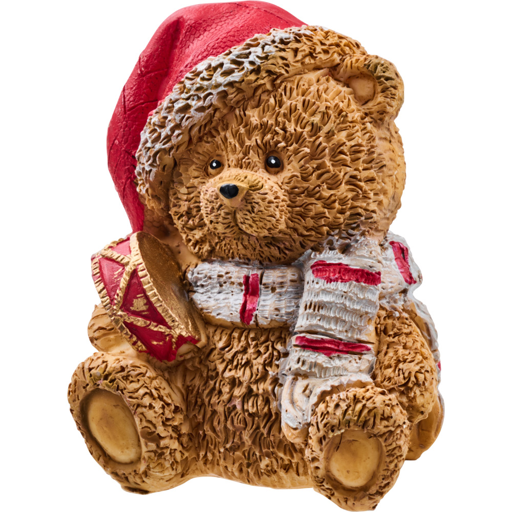 Dekofigur Weihnachtsb&auml;r 7 cm - Designauswahl image number 1