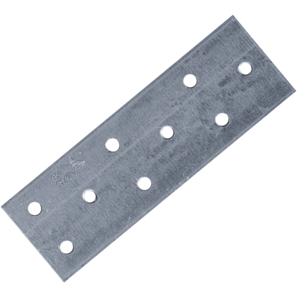 Lochplatten 40 x 120 mm aus verzinktem Stahl
