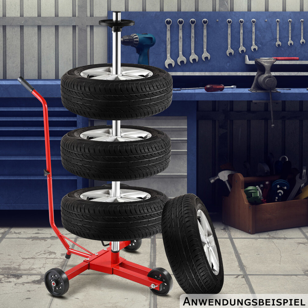 monzana&reg; Felgenbaum Alu fahrbar 80 x 59 x 120 cm image number 9