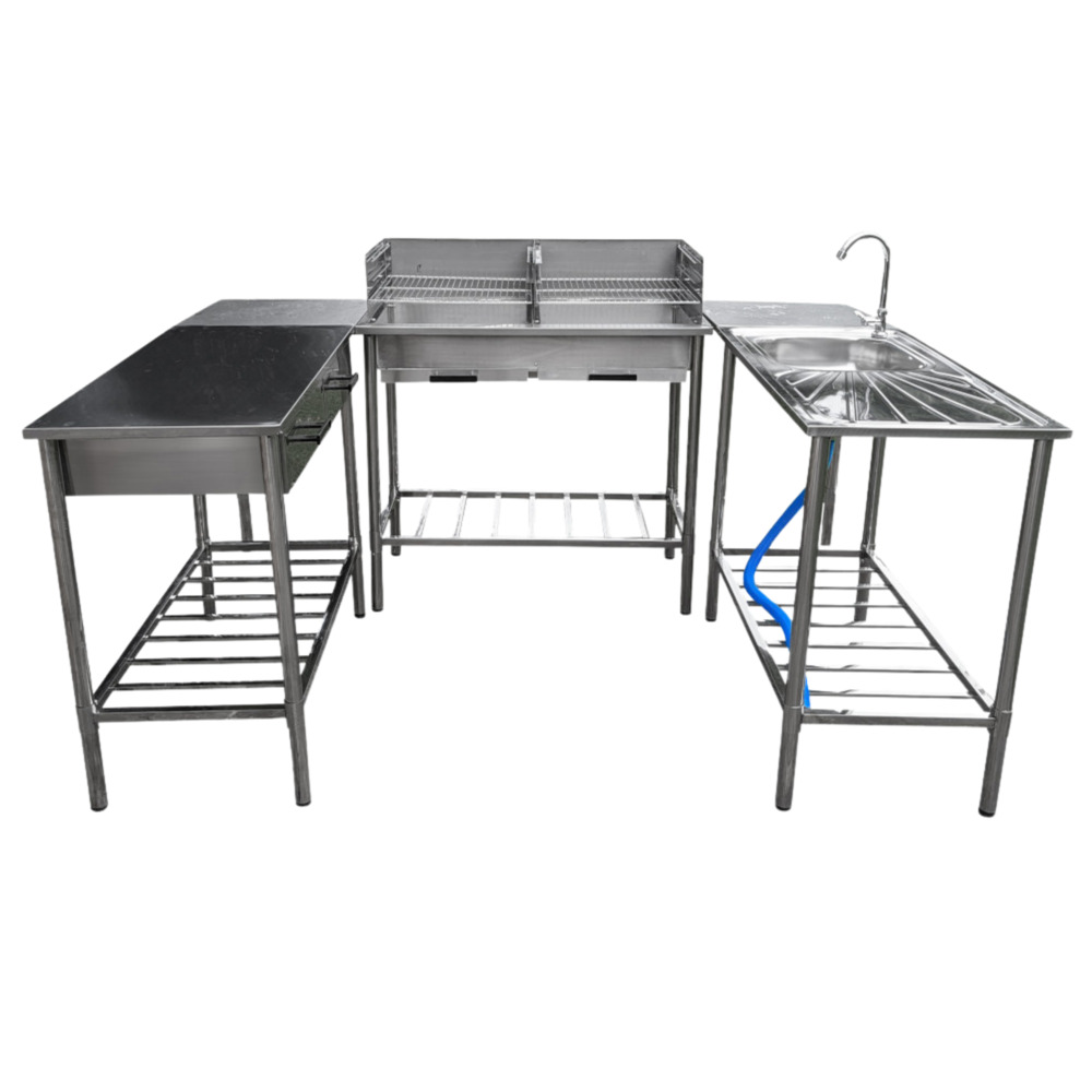 Campingk&uuml;che "Country Life" Komplettset 5-teilig