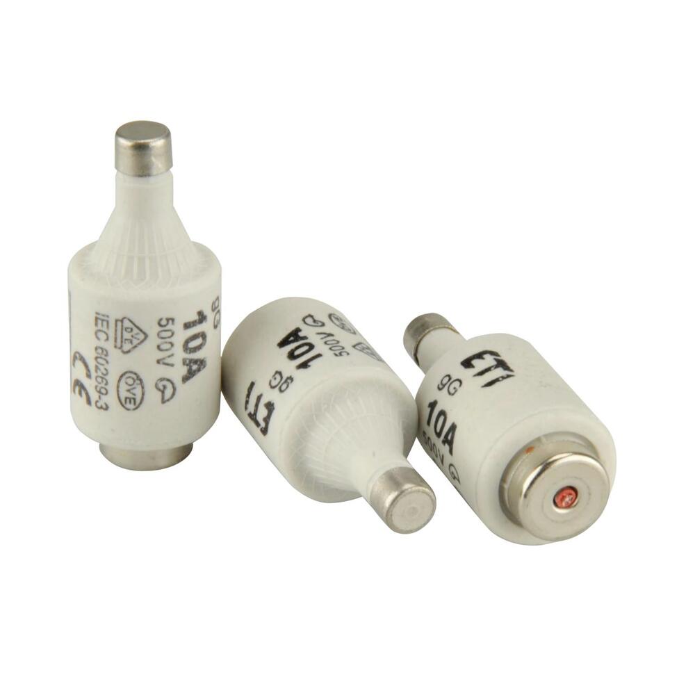 Schmelzsicherung Diazed 10A 500V DII/E27, 5 St&uuml;ck